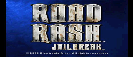 Road Rash: Jail Break Title Screen